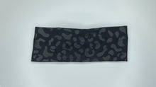 Load image into Gallery viewer, Stretch Black Cheetah Print Headband
