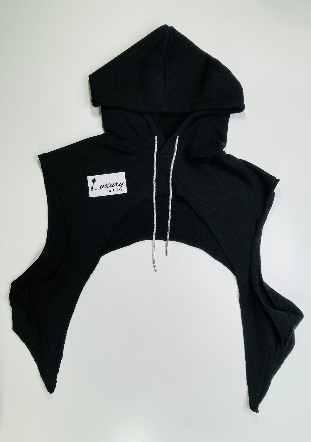 Error Cropped Hoodie