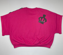 Load image into Gallery viewer, Pretty In Pink Cropped Sweatshirt
